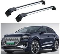 2pcs Car Roof Bars For Audi Q4 E-tron SUV 2021 2022 2023 2024, Luggage Carrier Transportrack Transversal Aluminum Cross Bars Roof Rack Rail Carrier
