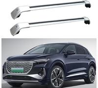 2pcs Car Roof Bars For Audi Q4 E-tron SUV 2021 2022 2023 2024, Luggage Carrier Transportrack Transversal Aluminum Cross Bars Roof Rack Rail Carrier
