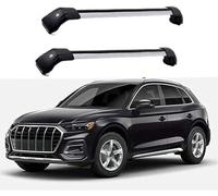 2pcs Car Roof Bars For Audi Q5 SQ5 FY SUV 2017 2018 2019 2020 2021-2024, Luggage Carrier Transportrack Transversal Aluminum Cross Bars Roof Rack Rail Carrier