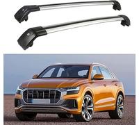 2pcs Car Roof Bars For Audi Q8 (4MN) 2019+, Luggage Carrier Transportrack Transversal Aluminum Cross Bars Roof Rack Rail Carrier