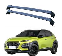 2Pcs Car Roof Bars, for Hyundai Encino SUV 2017-2022 Car Roof Rack Cross Bars Aluminum Automotive Roof Rack Lockable Car Top Luggage Carrier Rails,A