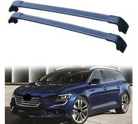 2pcs Car Roof Bars For Renault TALISMAN 5-dr MPV 2017, Luggage Carrier Transportrack Transversal Aluminum Cross Bars Roof Rack Rail Carrier