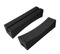 2PCS Car Roof Rack Bar,One Pair Outdoor Portable EVA Soft Oval Universal Car Soft Roof Rack Kayak Carrier for Surfboard Kayak Stand up Paddle