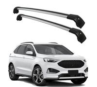 2Pcs Car Roof Rack Cross Bars for Ford Endura 5dr SUV Jan 2019+, Aluminium Top Side Rail Bar Roof Rail Rack Crossbars Cross Bar,B-Silver black