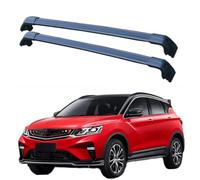 2Pcs Car Roof Rack Cross Bars for Geely bin yue SUV 2019, Aluminium Top Side Rail Bar Roof Rail Rack Crossbars Cross Bar,A-Black