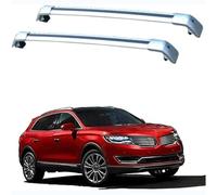 2Pcs Car Roof Rack Cross Bars for Lincoln MKX 2015-2018, Aluminium Top Side Rail Bar Roof Rail Rack Crossbars Cross Bar,C-Silver