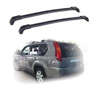 2Pcs Car Roof Rack Cross Bars for Nissan X-Trail T31 2007 2008 2009 2010 2011 2012 2013, Aluminium Top Side Rail Bar Roof Rail Rack Crossbars Cross Bar