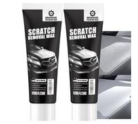 2pcs Car Scratch Remover Kit & Scratch Removal Wax,Car Paint Scratch Repair Paste & Black Plastic Restorer,All-in-One Scratch Remover for Cars and Trim Repair,Car Polish For C/ar Various,Easy to Use