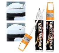 2Pcs Car Scratch Remover Pen,Car Touch Up Paint Pen,Magic Car Paint,Automotive Car Scratch Remover,Quick Filling Portable Car Paint Pen,Paint Touch Up Pen for Vehicles,Fast Drying Scratch Remover Pen