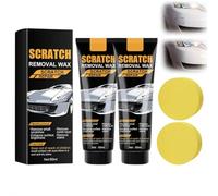 2Pcs Car Scratch Remover, Perfect Paint Rapid Scratchs Remove, 2026 New T Cut Scratchs Remover,Scratch Removal Wax,2026 New ScratchRepair Paste,Swirl Marks and Scuff Removal,for All Car Colours