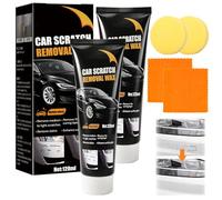 2PCS Car Scratch Remover,Scratch Remover Kit for Cars,Paint Rapid Scratch Remove for Vehicles Car Scratch Repair Kit Car Polish Kit with Sponge & Towel Removes Marks,Swirls,Abrasions & Stains