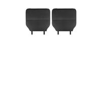 2Pcs Car Seat Back Anti Kick Pad, for Mercedes Benz AMG GT A C GLC AMG ML AMG CLA Rascals Car Seat Kick Mats Back Seat Protector, PU Leather Interior Seat Protector Cover,A