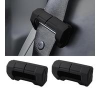 2PCS Car Seat Belt Buckle Covers,Anti-Scratch Silicone Seat Belt Clip Protector,Universal Seatbelt Buckle Cover Protector for Cars, Vans, SUVs & Trucks,Soft, Durable & Baby-Safe Seatbelt Accessory