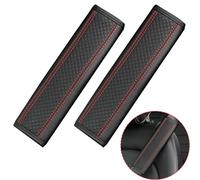 2Pcs Car Seat Belt Pads for BMW X3 E83 F25 F97 G01 20i 20d 30i 30d 30e M40i M40d, Strap Covers with Magic Prevent Strap Irritation Multifunctional Shoulder Pad