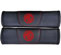 2Pcs Car Seat Belt Pads for MG EZS GS Hevtor MG3 MG5 MG6, Seat Belt Padding Cover Set, Soft and Comfort Shoulder Strap Pads Cushions Protective Sleeves