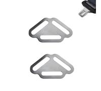 2pcs Car Seat Belt Restraints Connector Cat Pet Dog Auto Attachment Buckle Seatbelt Harness Seatbelt lock Metal Durable Strong Premium (White3)