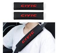 2PCS Car Seat Belt Shoulder Cover Pads Compatible With 7th 8th 9th 10th 11th CRV Hrv Pilot Touring LX LX-P EX EX-L EX-T DX-VP GX Type-R Si SE PKW SUV LKW Interior Accessories