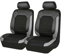 2Pcs Car Seat Cover for Suzuki Vitara 2020-2026, Fabric NonSlip Front Protectors Washable Breathable Comfortable Protector,D/Grey