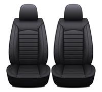 2Pcs Car Seat Cover for VW ID. 2all ID. Buggy ID. Buzz ID. CROZZ ID. Life, Leather Breathable Comfortable Seat Protectors NonSlip Front Protectors Interior Accessorie,B/Black