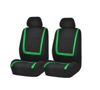 2pcs Car Seat Cover Sets for FIAT Panda II MK3/Mk4 (Type 169 319) 2003-2007 2008 2009 2010 2011, Front Auto Seat Covers Set Car Seat Protector Car Seat Interior Accessories,F/Green