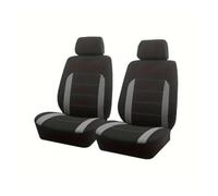 2pcs Car Seat Covers for Dacia Sandero Stepway 3.Gen 2.Gen 2012-2023 2024 2025 2026, Front Auto Seat Covers Set Breathable Wear Resistant Non-Slip Seat Cushion Seat Accessories,B/Gray