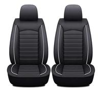 2Pcs Car Seat Covers for Honda HRV III II I 5-door 2016-2026, PU Leather Seat Cushion Protectors Waterproof Interior Accessories,D/Black-white