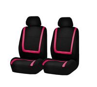 2pcs Car Seat Covers for MG HS 2018-2023, Breathable Non-Slip Front Seat Covers Car Seat Protectors easy to install Car Seat Accessories,G/Rose Red