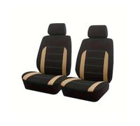 2pcs Car Seat Covers for Toyota Corolla Sports E210 2019-2024, Front Auto Seat Covers Set Breathable Wear Resistant Non-Slip Seat Cushion Seat Accessories,D/Beige