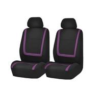 2pcs Car Seat Covers for Toyota Hilux 2018-2026, Cars Front Seat Covers Comfortable and Breathable Nonslip Interior Accessories,J/Purple
