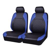 2Pcs Car Seat Covers for Toyota Proace Verso/Proace City/ProAce City Electric, Leather NonSlip Front Protectors Comfortable Breathable Front Seat Covers,D Blue