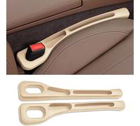 2Pcs Car Seat Gap Filler for Mustang Mach-E CX727 Puma Gen-E B-Max B232, Leakproof Plugging Strips Interior Storage Organizer Preventing Dropping Things,A/Beige