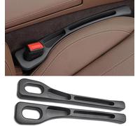 2Pcs Car Seat Gap Filler for Mustang Mach-E CX727 Puma Gen-E B-Max B232, Leakproof Plugging Strips Interior Storage Organizer Preventing Dropping Things,A/Black