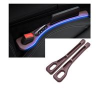 2PCS Car Seat Gap Filler for Toyota Landcruiser J12 2002-2009 Car Seat Gap Filler Set Gap Stopper Car Seat Crevice Interior Accessories B-Brown(normal/B-brown)