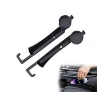2PCS Car Seat Gap Filler Organizer, Dual Slot Car Seat Gaps Organizer with Cup Holder, Cars Seats Gap Organizers for Prevent Falling, Universal Cars Seats Storage Box Auto Gaps Filler Strip