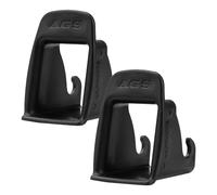 2Pcs Car Seat ISOFIX Guide Groove,Universal Car Child Safety Seat Installation Aids,Compatible with CYBEX ISOFIX/ISOFIX Connect Systems,Durable ABS Plastic,Black Guides(Car Universal)