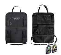 2PCS Car Seat Organiser Car Boot Organiser Car Seat Organiser kids Back Seat Car Organiser Car Storage Accessories Multi Pockets Travel Storage Organize Rear Seat Toys Car Organizer Tissues, Snacks