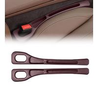 2Pcs Car Seat Side Gap Filler for Mercedes-Benz Viano (W639) 2010-2014, Car Gap Filler Organizer Prevents Falling Items Car Seat Accessory Car Decoration,Brown