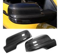 2pcs Car Side Mirror Cover for Dodge Ram 1500 TRX 2019 2020 2021 2022 2023, Genuine Carbon Fiber Rearview Mirror Caps