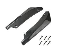 2pcs Car Side Skirt Rear Bumper Lip Spoiler Diffuser Splitter Canards With Screw Scratch Protector Canards