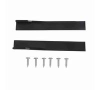 2Pcs Car Side Skirt Winglet Diffuser Lip Gloss Black Air Friction Reducing Bottom Diffuser Panel Lip for Accord Universal Cars 31.5x4.3 Inch ABS