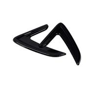 2pcs Car Side Wing Air Flow Fender Grill Outlet Intake Vent Trim For 3 Series F30 2013 2014 2015 2016 2017 2018(Black)