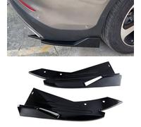 2Pcs Car Splitter Bumper for VW Fox Europe 2005 2006 2007 2008 2009 2010 2011 Rear Bumper Lip Diffuser Spoiler Fins Car Decoration Modification Parts