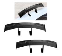 2PCS Car Spoiler,Universal Car Mini Spoiler Lip, Carbon Fiber Rear Tail Wing,Spoilers for Cars,Front & Rear Spoilers,Mini Spoiler Wing,Decorative Spoiler Wing for Cars,Modified Accessories (Black)