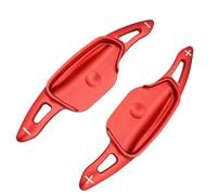 2pcs Car Steering Wheel Paddle Shifter Extension, Aluminum Alloy Car Shift Paddle for KIA K5 Optima Sportswagon GT JF Forte Sportage Proceed 2020, Sorento 2018-2024, Sportage MQ4 (Red)