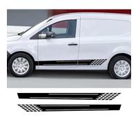 2Pcs Car Stickers, For Benz Citan 109 CDI Graphics Racing Sport Camper Van Side Door Vinyl Decals Tuning Accessories Car Side Skirt stripe decal Decals