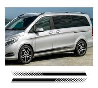 2PCS Car Stickers, for Benz Vito V Class Viano W447 V260 W639 W638 Marco, for Polo Camper Van Tuning Accessories Vinyl Decals Car Side Skirt Stickers