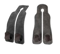 2pcs Car Storage Hooks, Seat Back Leather Hook, Multifunctional Auto Organiser Double Headrest Hook, for Key Chains, Bags, Purses