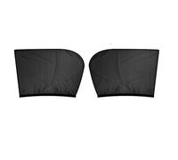 2pcs/Car Summer Sunshade Net Cover Ventilation Screen Car Interior Universal Window Anti-mosquito Net Screen(B2-Sedan-2pcs-Rear)