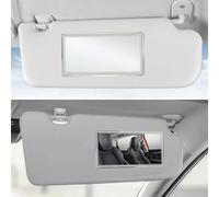 2pcs Car Sun Visor Mirror, Self-Adhesive Vanity Mirror, Portable Sun Visor HD Makeup Mirrors for Truck Suv Cars, Interior Car Mirrors Cars Accessories for Women(5.91x3.15inch)