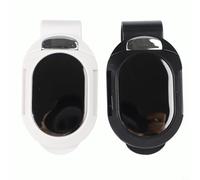 2PCS Car Sun Visor Sunglass Holders with Non-Slip Padding and Secure Clip, Glasses Storage Box Compatible with Most Cars, Easy One-Handed Access